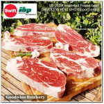 Beef CHUCK EYE ROLL US USDA CHOICE brand IBP frozen whole cuts +/- 11kg (price/kg)